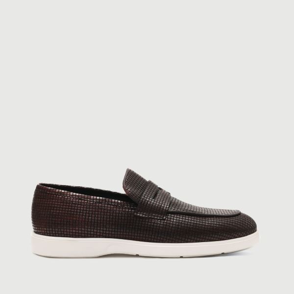Kahve Erkek Deri Loafer