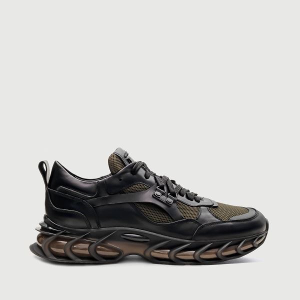 Haki Rahat Taban Deri Sneaker